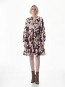 Casual Belt Dress - Mocha Brown