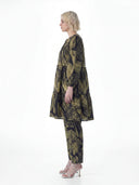 Tropical Flow Co-ord Set - Ivory Leaf