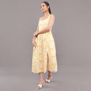 Sunlit Bloom Cotton Dress