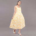 Sunlit Bloom Cotton Dress