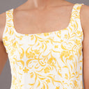 Sunlit Bloom Cotton Dress