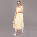 Sunlit Bloom Cotton Dress