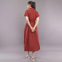 Heavy Linen Shirt Dress - Improved