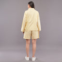 Stripe Lounge Co-ord Set Yellow