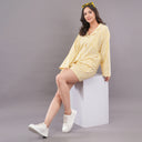 Stripe Lounge Co-ord Set Yellow