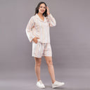 Stripe Lounge Co-ord Set White