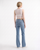 Light Blue Wide-Leg Jeans