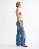 Mid Blue Wide-Leg Jeans