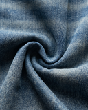 Medium Blue Wide-Leg Jeans