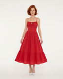 Smocked Midi Dress