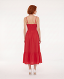Smocked Midi Dress