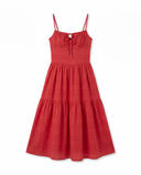 Smocked Midi Dress