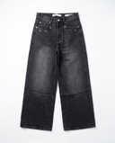 Shadow Wash Wide-Leg Jeans