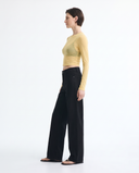 Black Wide-Leg Jeans