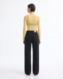 Black Wide-Leg Jeans