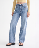 Light Blue Wide-Leg Jeans