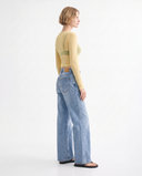 Light Blue Wide-Leg Jeans
