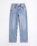 Light Blue Wide-Leg Jeans