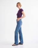 Sapphire Ease Wide-Leg Jeans