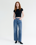 Vintage Blue Wide-Leg Jeans