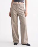Sandstone Utility Wide-Leg Pants