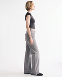 Vintage Grey Wide-Leg Jeans