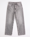Vintage Grey Wide-Leg Jeans