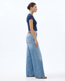 Light Blue Wide-Leg Jeans