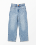 Light Blue Wide-Leg Jeans