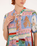 Multicolor Printed Dress