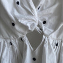 Polka Dot Peplum Top