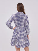 Check Dress - Red
