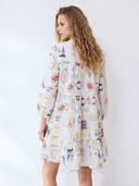 Printed Dress - Green