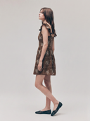 Flutter Gauze Dress - Purple
