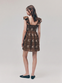 Flutter Gauze Dress - Purple