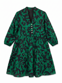Printed Dress - Green
