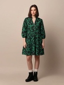 Printed Dress - Green