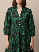 Printed Dress - Green