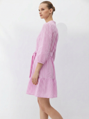 Casual Belt Dress - Beige