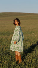 Green Meadow Summer Dress