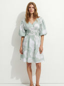 Breeze Cotton Dress - Dusty Green