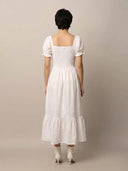 Sweetheart Dress - White