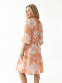 Breeze Cotton Dress - Dusty Green