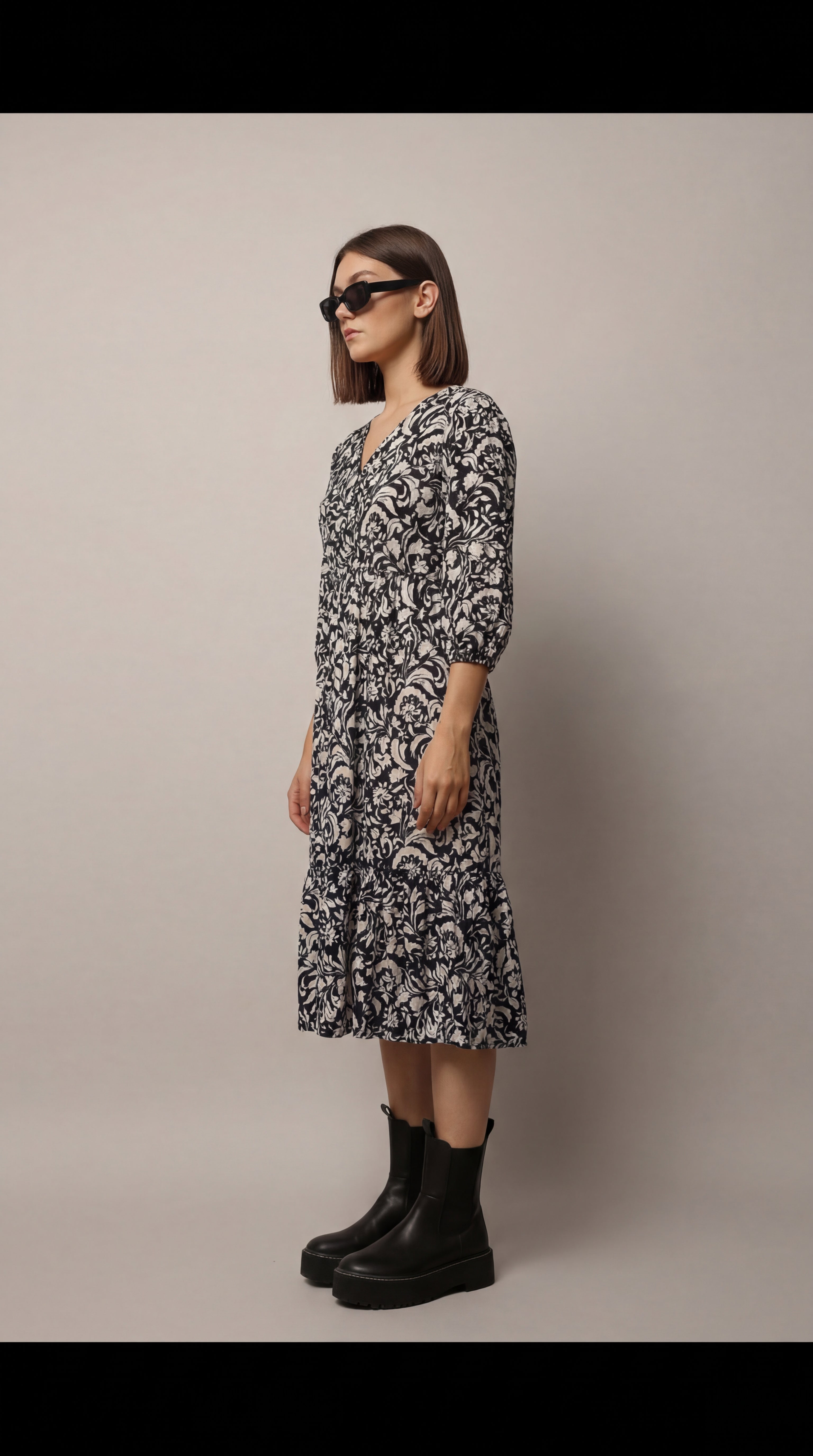 Floral Relaxed Day Dress